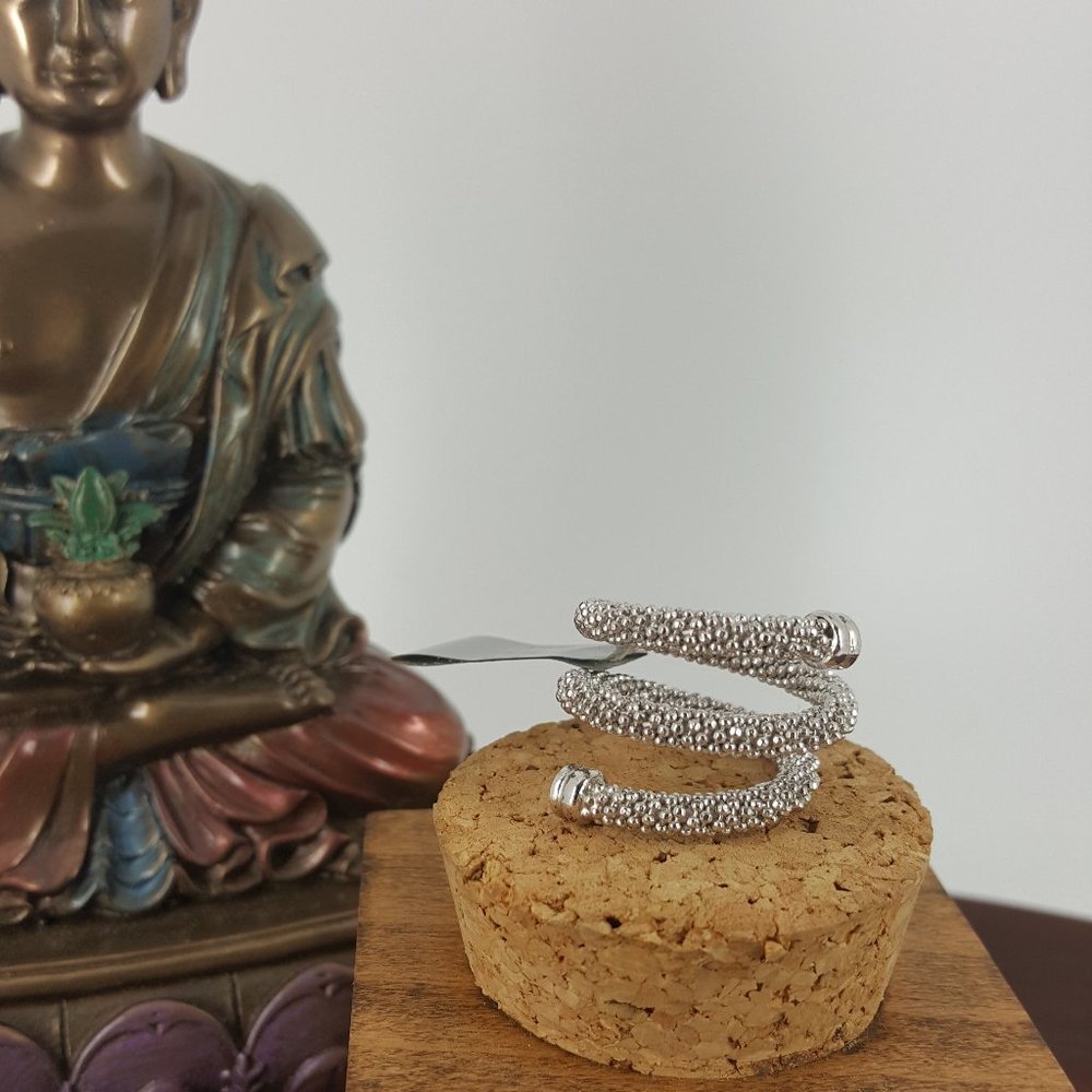 Silver Coil Ring